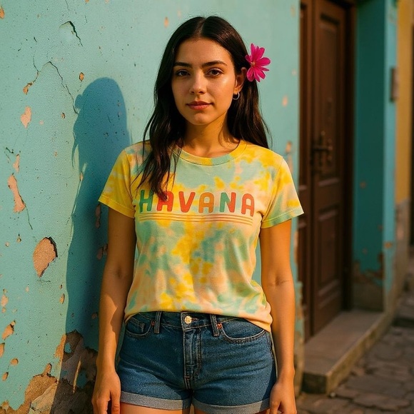 Project Karma Tie-Dye “Havana” Graphic Tee – Sizes Small & Large – NWT - Picture 3 of 8